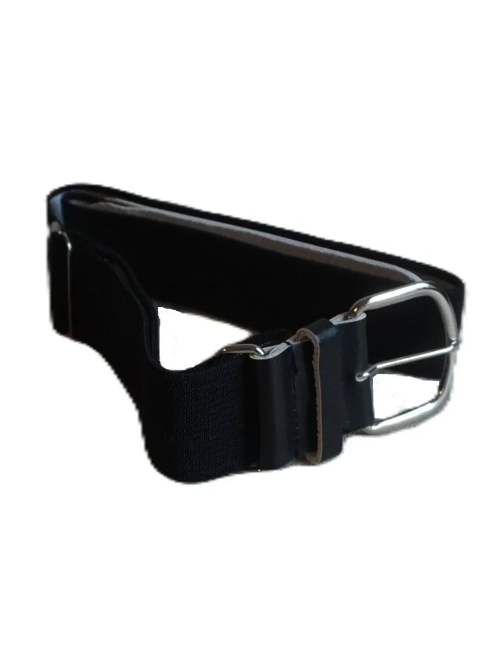 BSN Sports Black Athletic 1.5 inch Wide Belt Stretch Youth OSFM